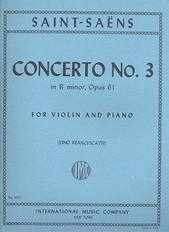 Concerto op.61,3 b Minor for vio- lin and piano Concerto op.61,3 b Minor for vio- lin and piano