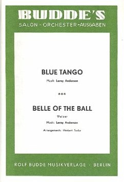Cover Blue Tango und Belle of the Ball: für Salonorchester