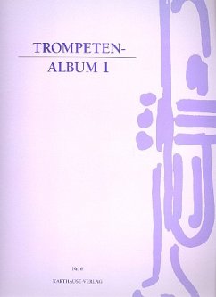 Cover Trompetenalbum Band 1 17 Stücke für Trompete und Klavier