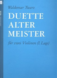 Cover Duette alter Meister für 2 Violinen (1. Lage)