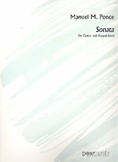 Cover Sonata for guitar and harpsichord