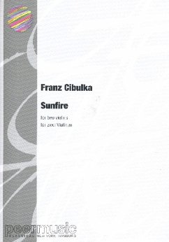 Cover Sunfire für 2 Violinen Partitur und Stimmen