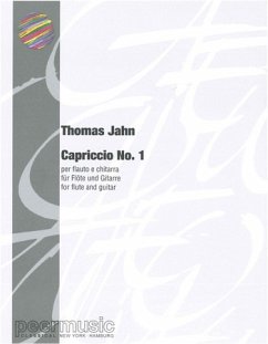 Cover Capriccio Nr.1 für Flöte und Gitarre 2 Spielpartituren