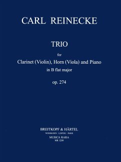 Cover Trio B-Dur op.274 für Klarinette, Horn (Viola) und Klavier