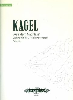 Cover Aus dem Nachlaß für Viola, Violoncello und Kontrabaß Spielpartitur