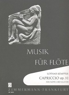 Cover Capriccio op.32 für Flöte und Klavier