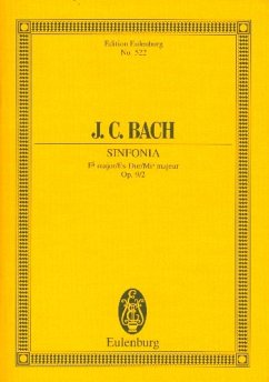 Sinfonie Es-Dur op.9,2 für Orchester Studienpartitur