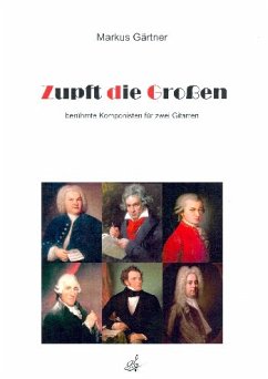 Cover Zupft die Großen für 2 Gitarren Spielpartitur