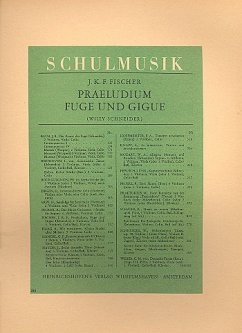 Cover Präludium, Fuge und Gigue für Streichorchester Partitur und Stimmen (1-1-1--1-1-1)