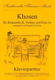 Khosen für Klarinette, Violine und Klavier Stimmen Khosen für Klarinette, Violine und Klavier Stimmen