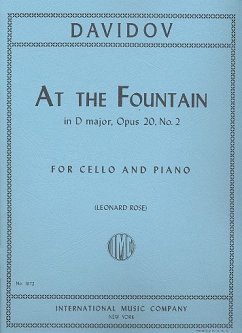 At the Fountain op.20,2 for violoncello and piano Cover At the Fountain op.20,2 for violoncello and piano