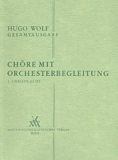 Cover Christnacht für Soli, gem Chor und Orchester Partitur