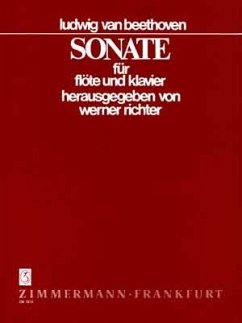 Cover Sonate für Flöte und Klavier