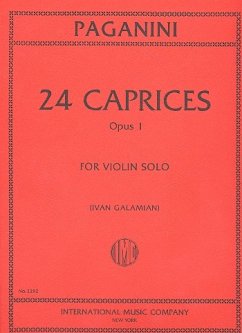 24 Caprices op.1 for violin 24 Caprices op.1 for violin