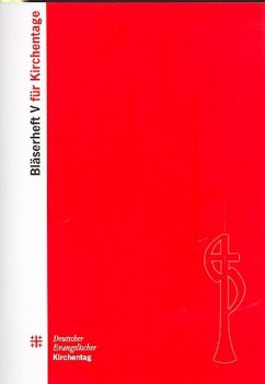 Cover Bläserheft für Kirchentage Band 5 für Posaunenchor (Blechbläser-Ensemble) Spielpartitur