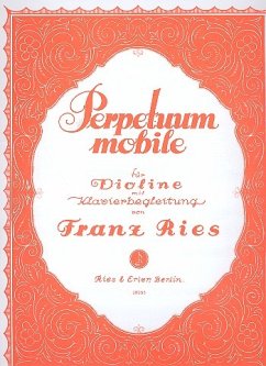 Cover Perpetuum mobile für Violine und Klavier