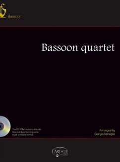 Cover Bassoon Quartet (+CD-Rom) 13 pieces for 4 bassoons score