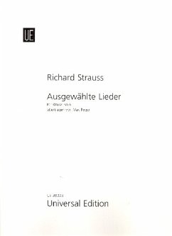 Cover Ausgewählte Lieder für Klavier.