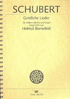 Cover Geistliche Lieder für Gesang (mittel) und Orgel