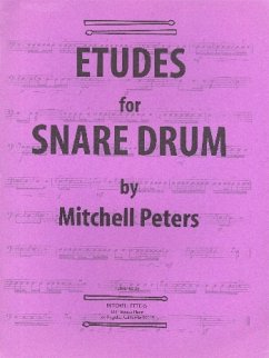 Cover Etudes for snare drum