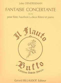 Cover Fantaisie concertante op.36 pour 2 flutes (fl,ob) et piano