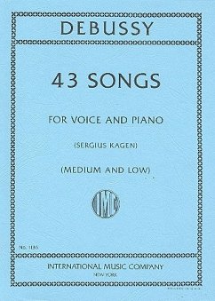 Cover 43 Songs for low and medium voice and piano ( fr )