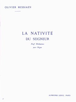 Cover La nativite du seigneur vol.3 9 meditations pour orgue