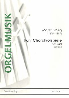 Cover 5 Choralvorspiele op.4 für Orgel