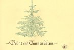 Grünt ein Tannenbaum für Gesang und Klavier