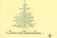 Cover Grünt ein Tannenbaum für Gesang und Klavier