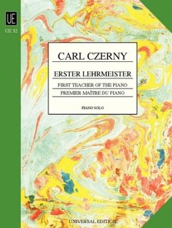 Cover Czerny, C: Erster Lehrmeister
