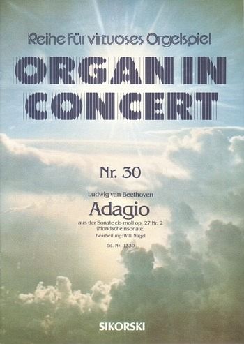 Adagio aus der Mondschein-Sonate für E-Orgel Adagio aus der Mondschein-Sonate für E-Orgel