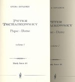 Pique-Dame op.68 Studienpartitur (kyr/dt) (2 Bände)
