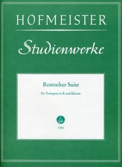 Cover Rostocker Suite nach Trompetenmusik des 18. Jahrhunderts für Trompete und Klavier