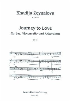 Cover Journey to Love für Saz (Baglma), Violoncello und Akkordeon Partitur und Stimmen