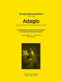 Adagio aus der Sinfonie e-Moll Nr.2 op.27 für 2 Trompeten, Horn, Posaune, Tuba und Pauken Partitur und Stimmen