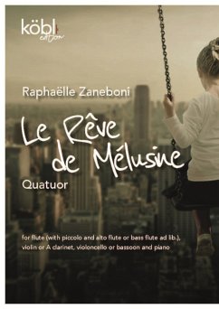 Cover Le ręve de Mélusine für Flöte (div. Flöten), Violine, Violoncello (Fagott) und Klavier Partitur und Stimmen