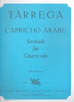 Cover Capricho arabe Serenade für Gitarre solo