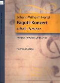 Konzert a-Moll für Fagott und Orchester für Fagott und Klavier Konzert a-Moll für Fagott und Orchester für Fagott und Klavier
