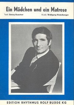 Cover Ein Mädchen und ein Matrose: Einzelausgabe Gesang und Klavier