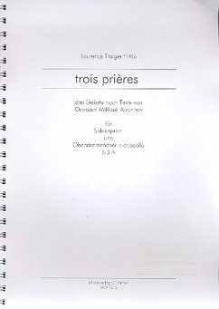 3 Pričres für Sopran und Frauenchor a cappella Partitur