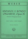 Andante e rondo ongarese op.35 for viola and piano Andante e rondo ongarese op.35 for viola and piano