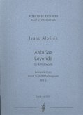 Asturias Leyenda für 4 Violoncelli Studienpartitur und Stimmen