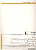 Tänze für 3 Blockflöten (SSA) und Klavier Partitur und 3 Stimmen