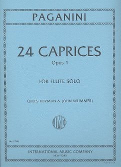24 caprices op.1 for flute