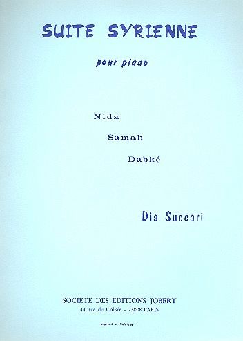 Suite syrienne pour piano
