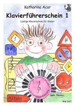 Cover Klavierführerschein Klasse 1 Klavierschule für Kinder