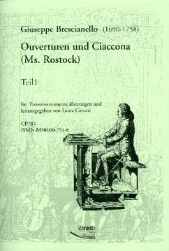 Ouverturen und Ciaccona Band 1 für Tasteninstrument