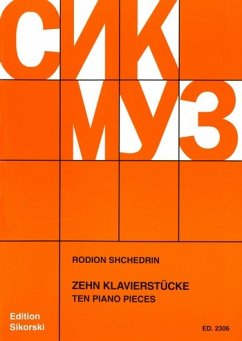 Cover 10 Klavierstücke