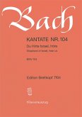 Du Hirte Israel höre Kantate Nr.104 BWV104 Klavierauszug (dt/en)